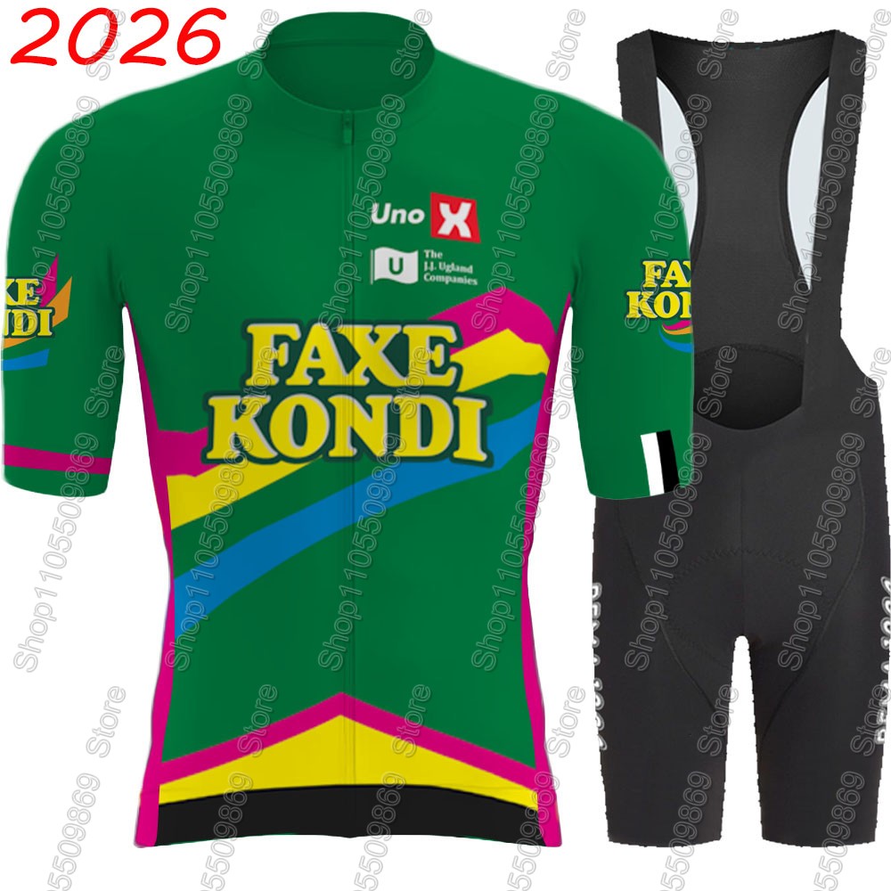 Cycling Bib Shorts - UNO X 2026 Pro Team Cycling