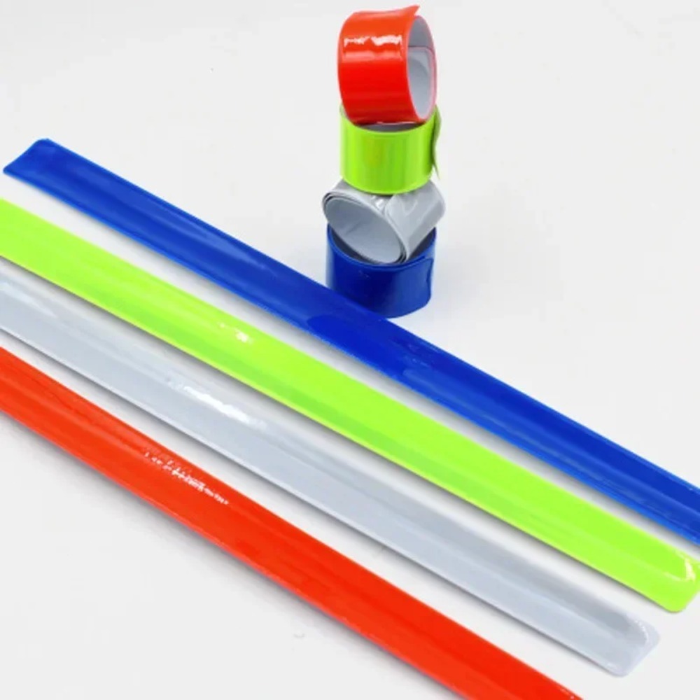 Cycling Gears - 2PCS High-Visibility Reflective Leg Strap –