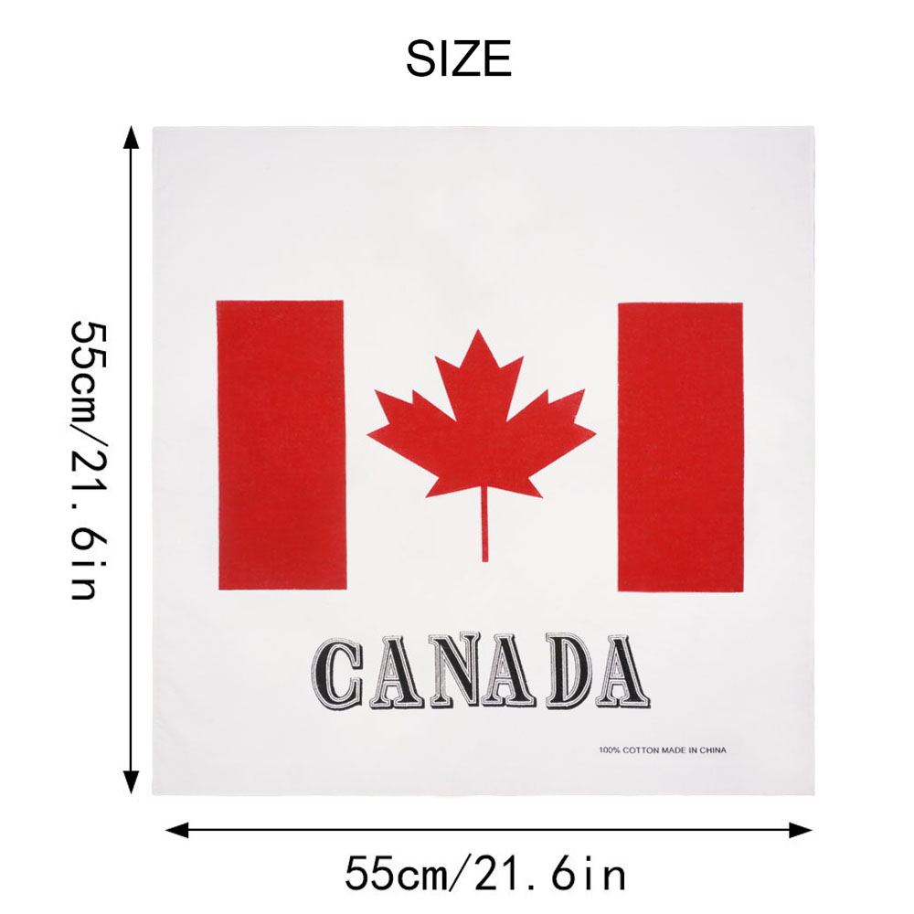 Hip Hop Canada Flag Bandana Me - đánh giá và giá Cycling Gear Canada