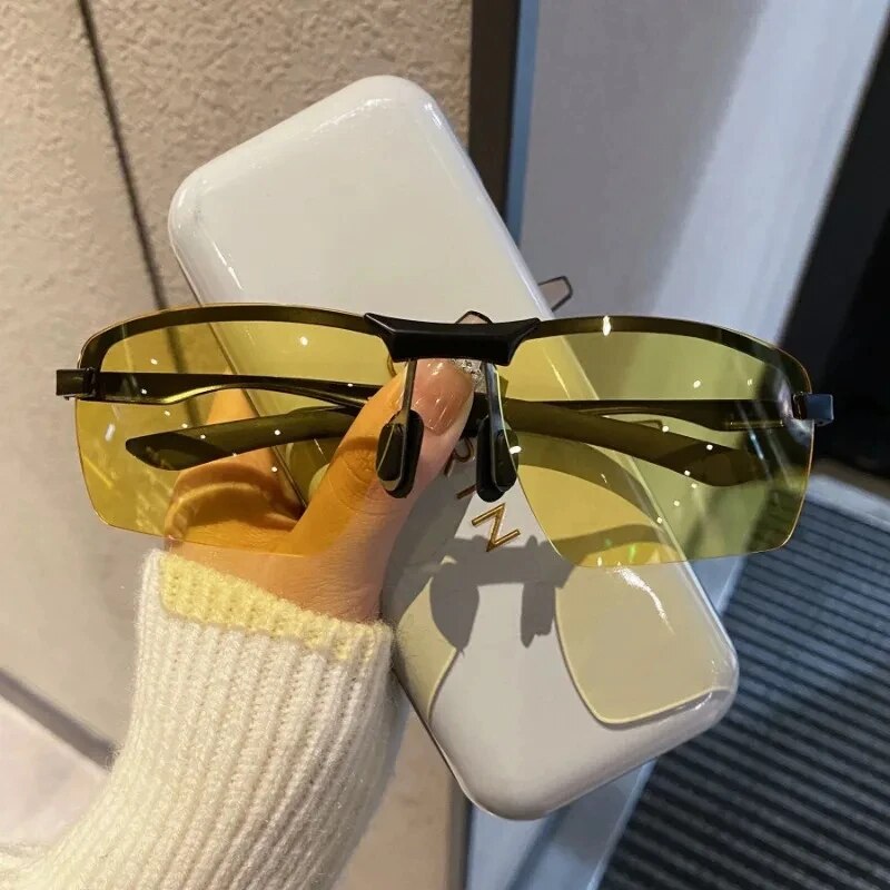 Photochromic Half Frame Sungla - đánh giá và giá Cycling Glasses