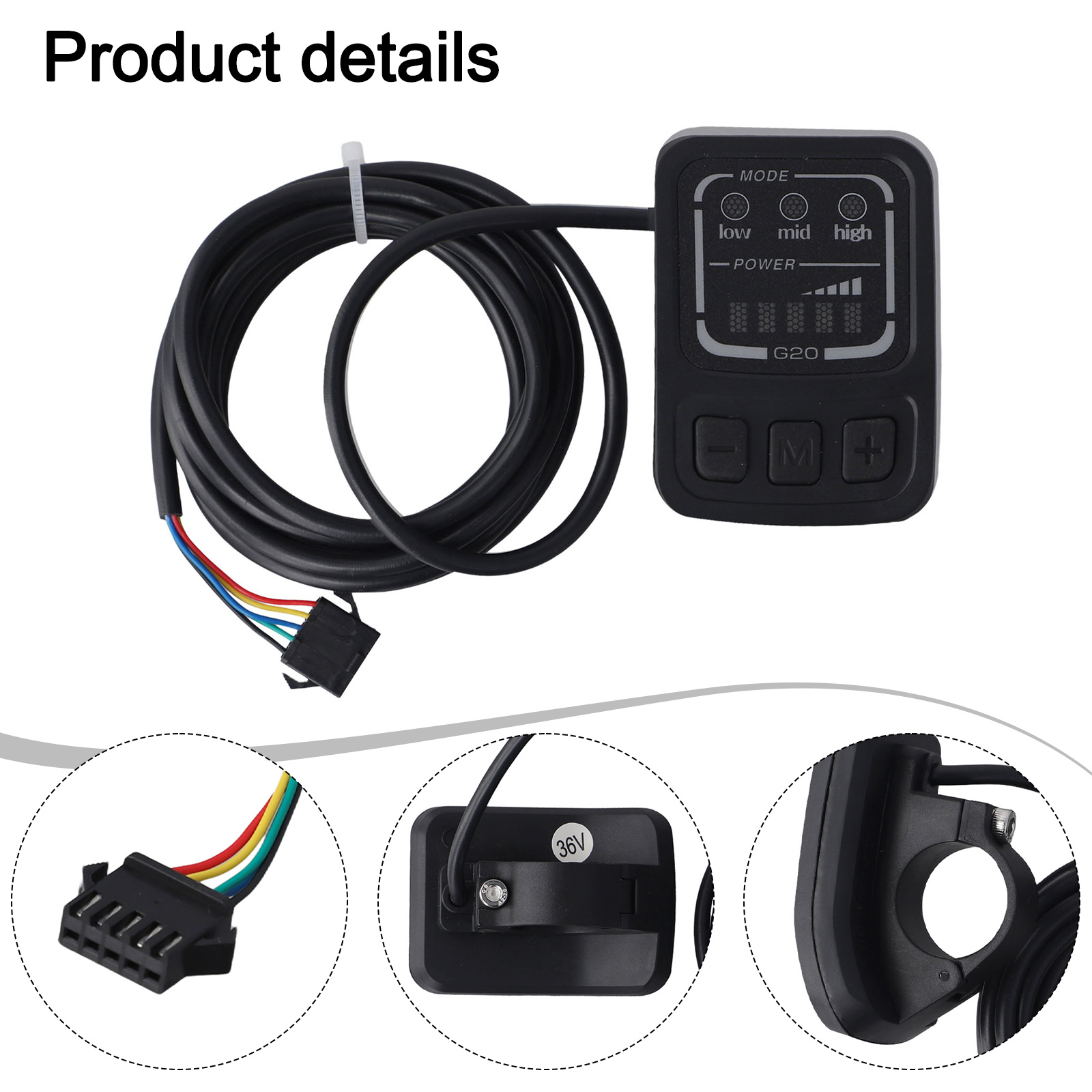 /48V /LED /Power Display Meter - đánh giá và giá Cycling Gear Display