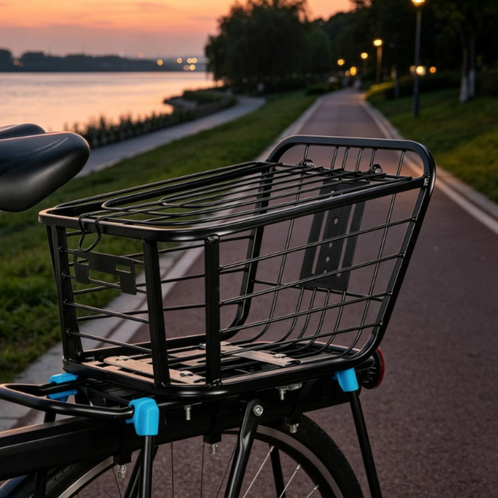 Folding Rear Bike Basket Folda - đánh giá và giá Cycling Gears