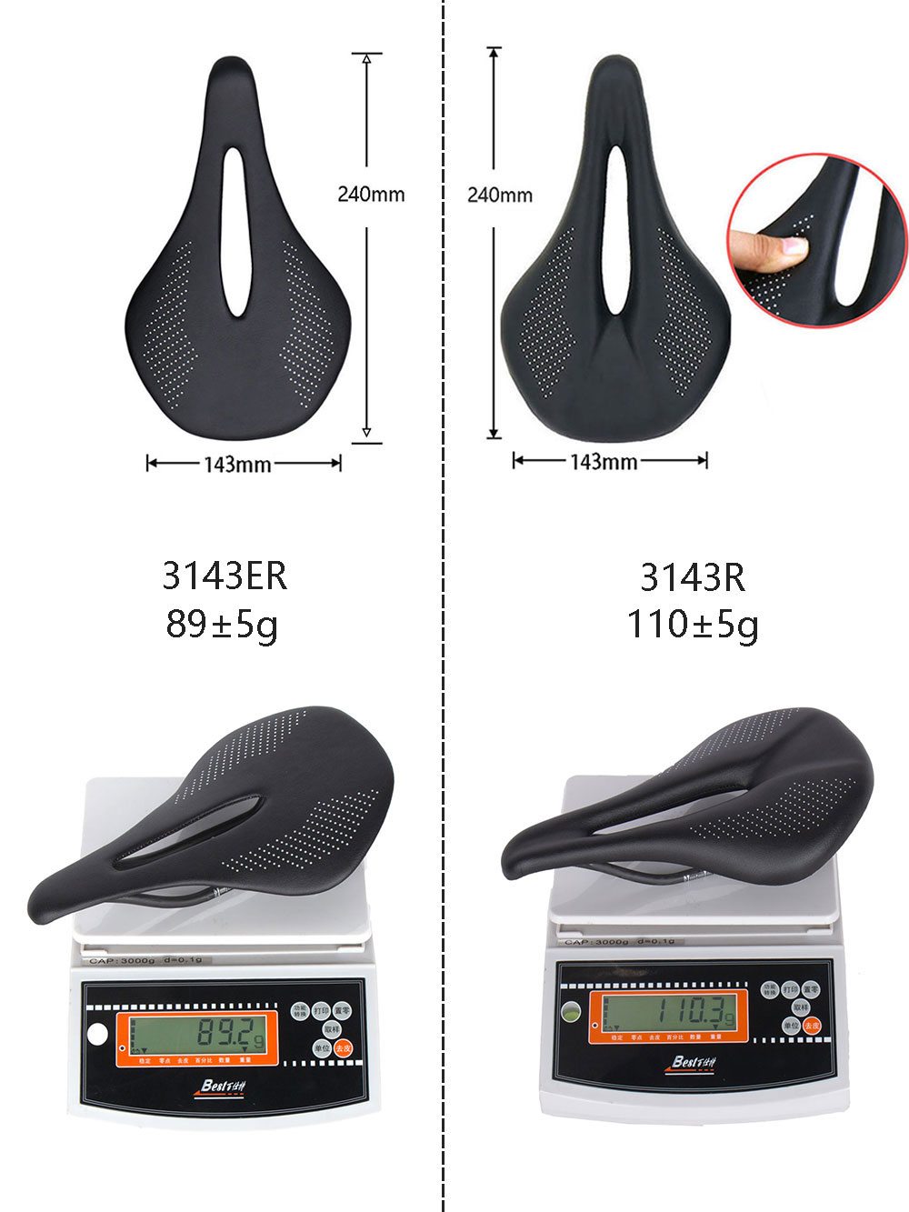 New 89g EVA Carbon Bike Saddle - đánh giá và giá Carbon Fiber Saddle