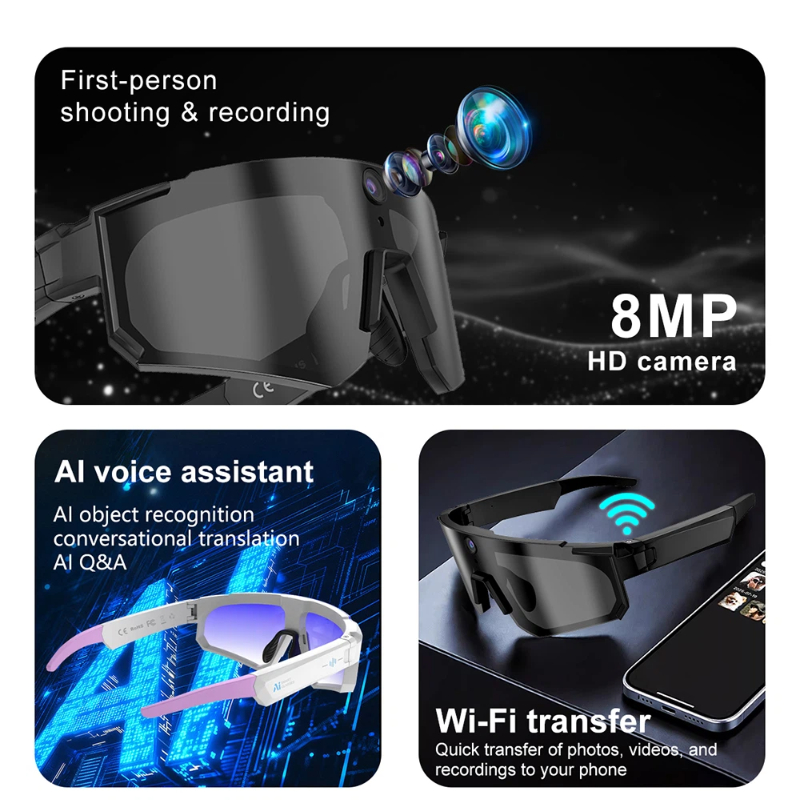 Mijia Al Smart Glasses Cycling - đánh giá và giá Cycling Glasses