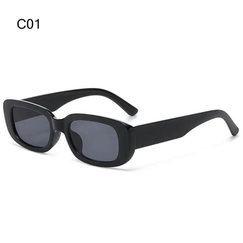 Women Men Steampunk Rectangle  - đánh giá và giá Cycling Glasses