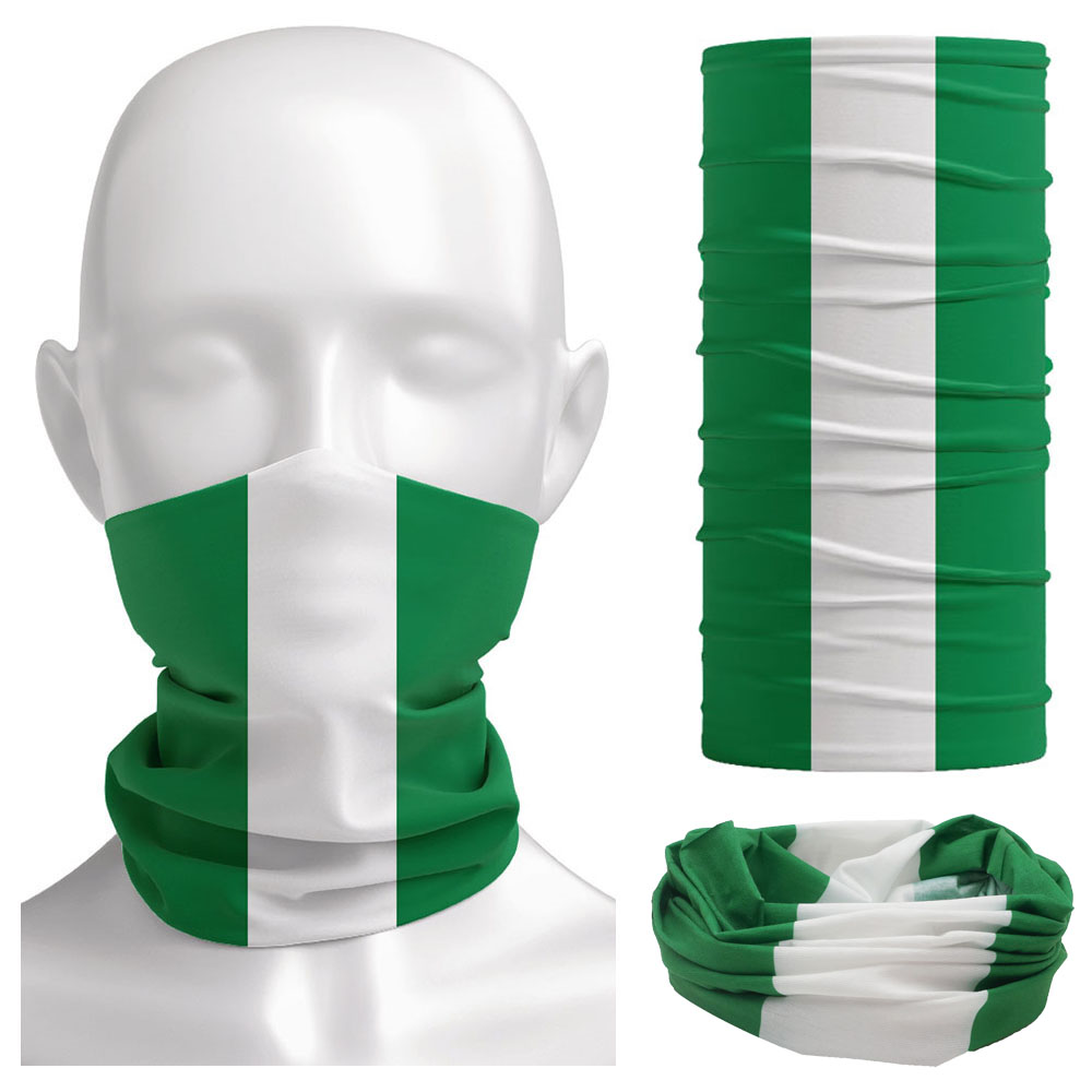 Nigeria Flag Bandanna Women Ne - đánh giá và giá Cycling Gears